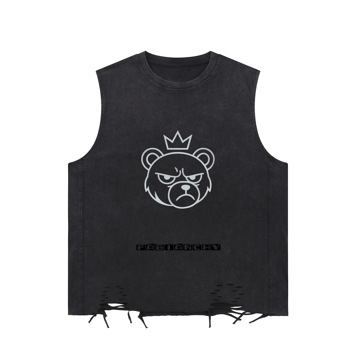 Carácter sleeveless t-shirt -