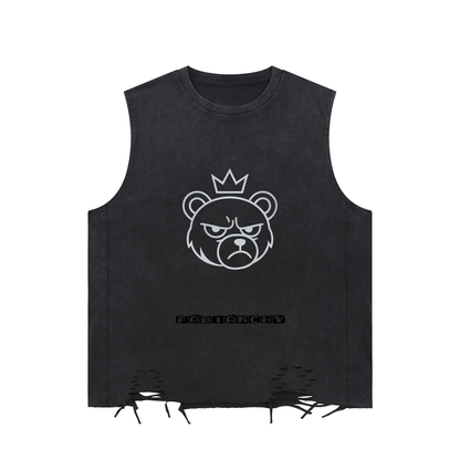Carácter sleeveless t-shirt -