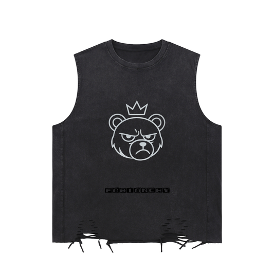 Carácter sleeveless t-shirt -